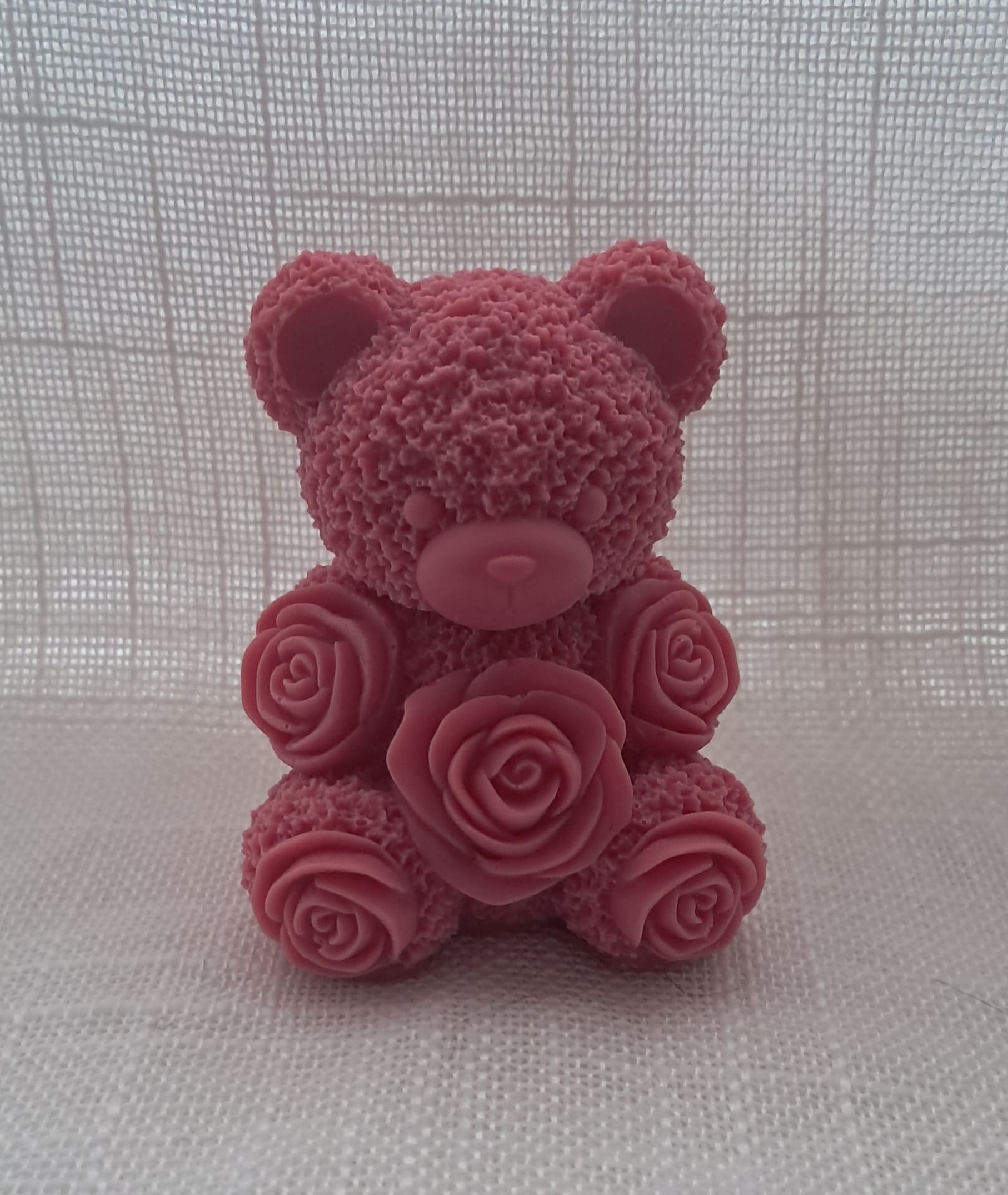 bougie ourson gentleman noeud papillon cadeau saint valentin.